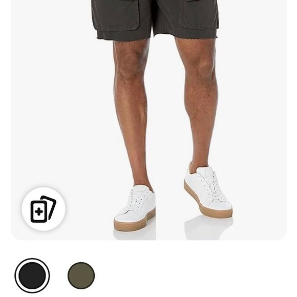 Hudson Jeans Charcoal Cargo Shorts - Picture 3 of 3